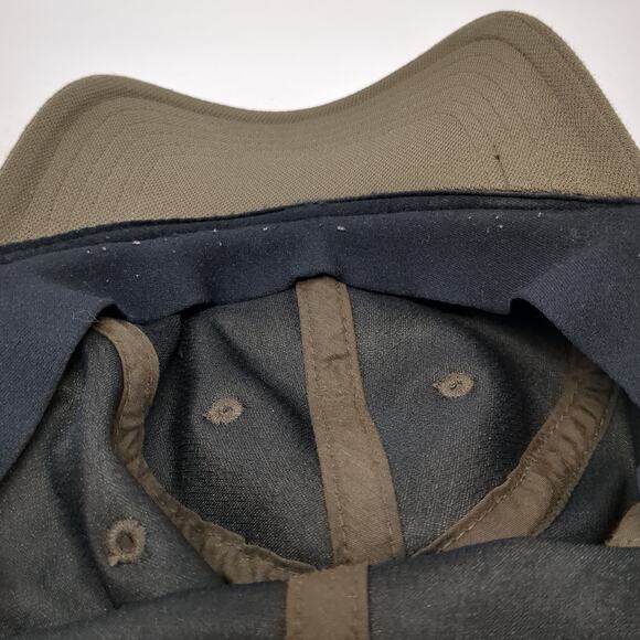 Under Armour Snapback Cap Brown One Size Adjustable Embroidered 6 Panel - Picture 8 of 9